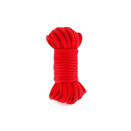 Corde Bondage Rouge Douce 10m Rouge