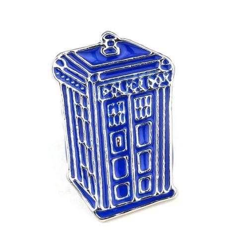 Pin's En Métal Pins - Doctor Who Le Tardis Police Box