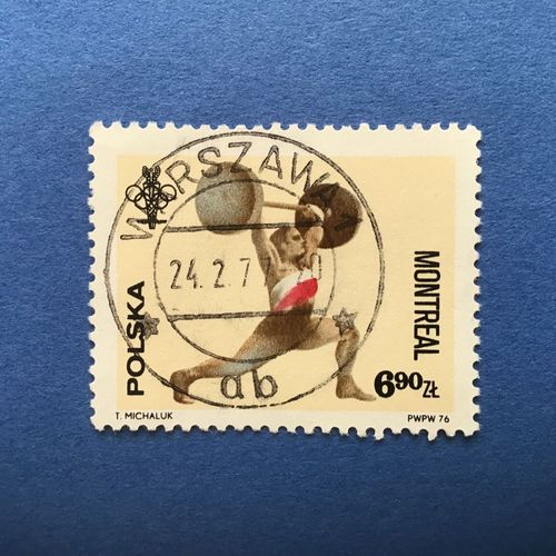 Pologne - Jeux Olympiques De Montréal - Haltérophilie (Y & T 2289)