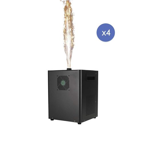 J.COLLYNS - STRAWFIRE XL 4PACK - Pack 4 machines à étincelles XL avec flight