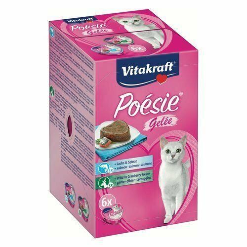 Multipack Barquette Coeur Assortiment Gelée 6 X 85 G Poésie