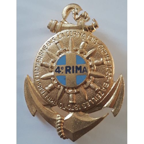 Insigne 4° Régiment D'infanterie De Marine