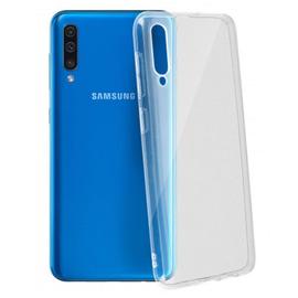 Coque pour Samsung Galaxy A50 kwmobile Coque Samsung Galaxy A50 Housse de téléphone en Silicone Bleu Pastel 