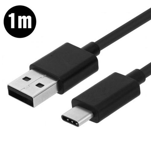 Câble USB type C Noir pour Samsung Galaxy A50
