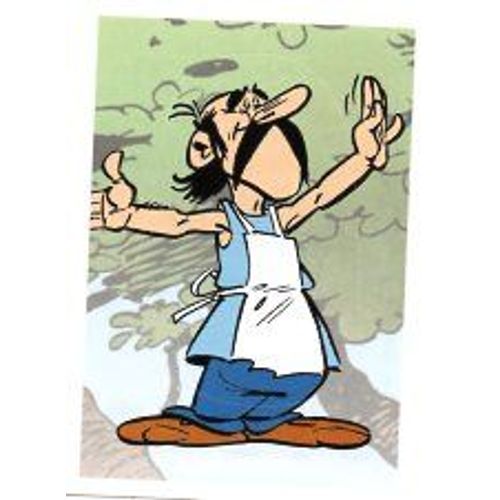 Auto Collant Asterix Panini N° 21
