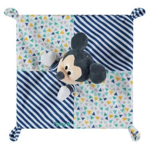 Doudou Plat Souris Mickey Mouse Bleu Blanc Triangle Multicolore Nicotoy Orchestra Premaman Jouet Enfant Naissance Bebe Peluche Eveil Enfant Soft Toys Rakuten