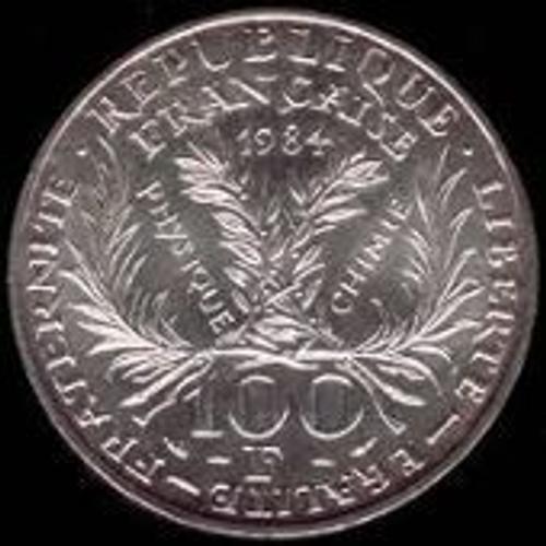 France = Pièce Commémorative En Argent Marie Curie De 100 Francs, Année = 1984