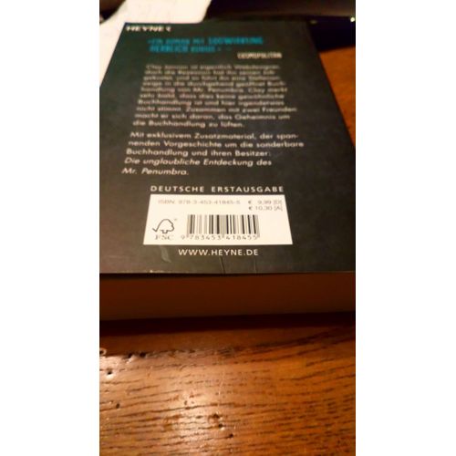 Die Sonderbare Buchhandlung Des Mr. Penumbra