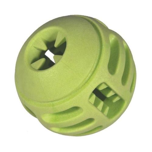 Balle En Tpr - 8 Cm - Vert Pomme - Pour Chiens