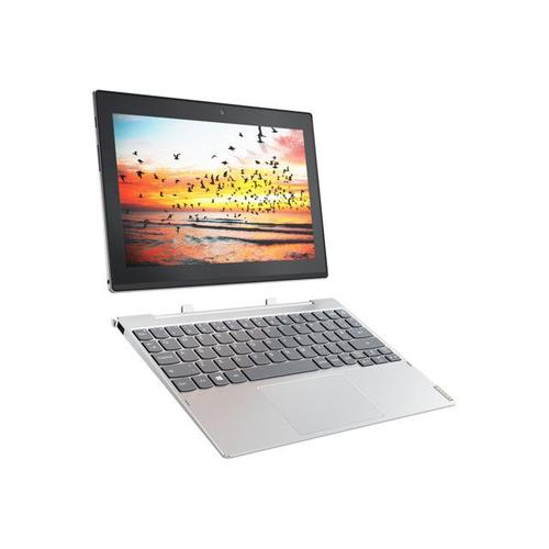 Lenovo IdeaPad Miix 320-10ICR 80XF - Tablette - avec socle pour clavier - Atom x5 Z8350 / 1.44 GHz - Win 10 Familiale 64 bits - 2 Go RAM - 64 Go eMMC - 10.1" écran tactile 1280 x 800 (HD) - HD...