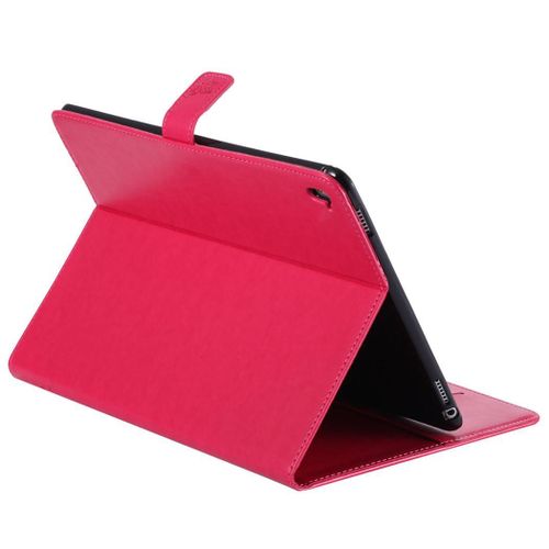 Saturcase Coque Pour Apple Ipad Pro 9.7 2016, Arbre À Chat Gaufrage Pu Cuir Magnétique Flip Portefeuille Support Porte-Carte Protecteur Coque Housse Étui Pour Apple Ipad Pro 9.7 2016 (Rouge)