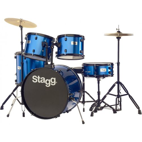 Tim122b Bl - Batterie Acoustique Standard 22'' - Bleu