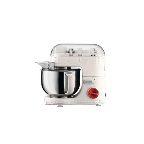 BODUM 11381-913EURO-3 Bistro Robot de cuisine electrique - Bol inox 4,7 l - 700 W - Blanc creme