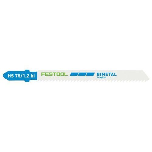 Festool Lame de scie sauteuse HS 75/1,2 BI/5 - 204270