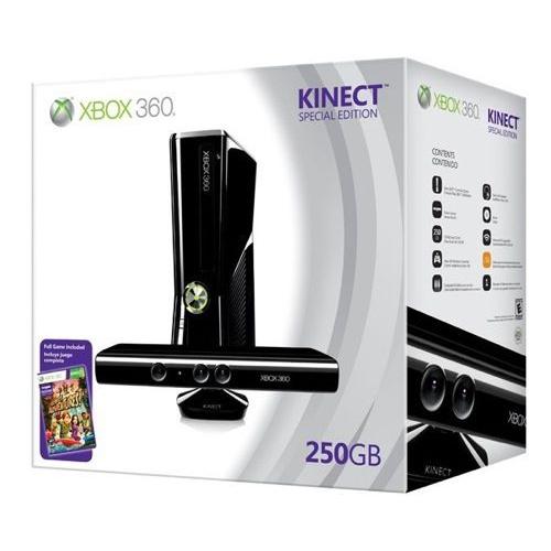 Xbox 360 Slim 250 Go + Kinect