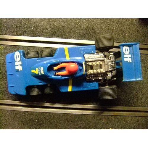 Scalextric Tyrrell P 34 Ref 4054 Bleu / Scheckter / Fabriqué En Espagne-Scalextric
