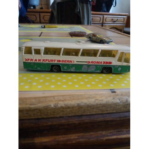 Miniatura De Ônibus Majorette 1/87 Ho Neoplan Ler Obs L1297