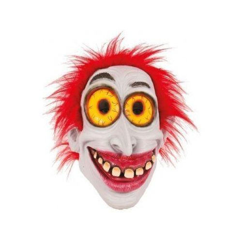 Masque Latex Clown Grand Sourire Adulte - Halloween