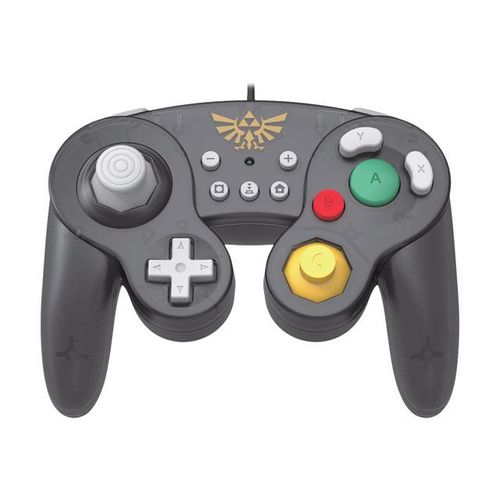 Manette Hori Battle Pad (Zelda) Filaire Noir Hori Pour Nintendo Switch