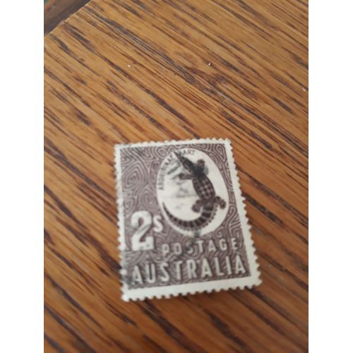 Timbre Australie Arboriginal Art Oblitere Tp3