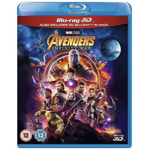 Avengers Infinity War - Coffret Combo Blu-Ray 3d Et 2d