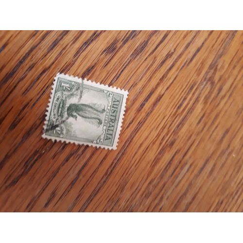 Timbre Australie Oiseau Lyre 1941 Tp3