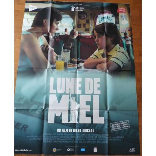 Lune De Miel De Ioana Uricaru Avec MăLina Manovici, Dylan Smith... - Affiche Originale De Cinéma Format 120 Cm X 160 Cm