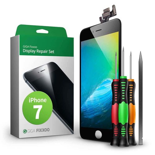 Giga Fixxoo 4250541920077 Pièce De Rechange De Téléphones Mobiles Écran Noir; Giga Fixxoo 4250541920077, Écran, Apple, Iphone 7, Noir, 1 Pièce(S), 11,9 Cm (4.7"")