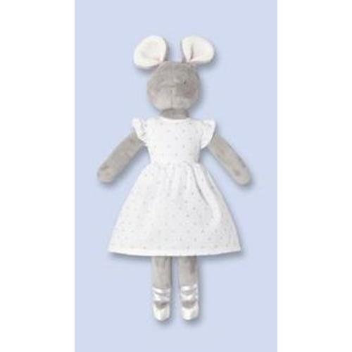 Doudou Peluche Souris Ballerine Jacadi Gris Blanc Robe Petits Pois Jouet Danseuse Bebe Rakuten