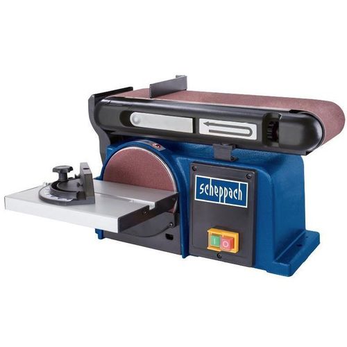 Scheppach - Ponceuse à bande et à disque 370W bande 915x100mm - BTS900