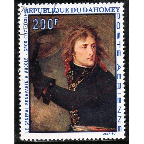 Timbre De Poste Aérienne Du Dahomey (Bicentenaire De La Naissance De Napoléon Bonaparte)