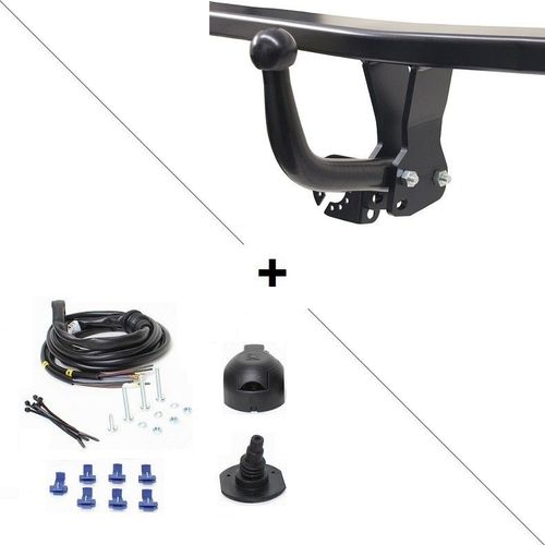 Attelage Renault Espace Iii (11/96-09/02) Col De Cygne + Faisceau Universel 7 Broches - Auto-Hak