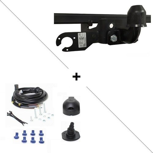 Attelage Renault Maxity Plateau (01/14-) Standard + Faisceau Universel 7 Broches - Gdw