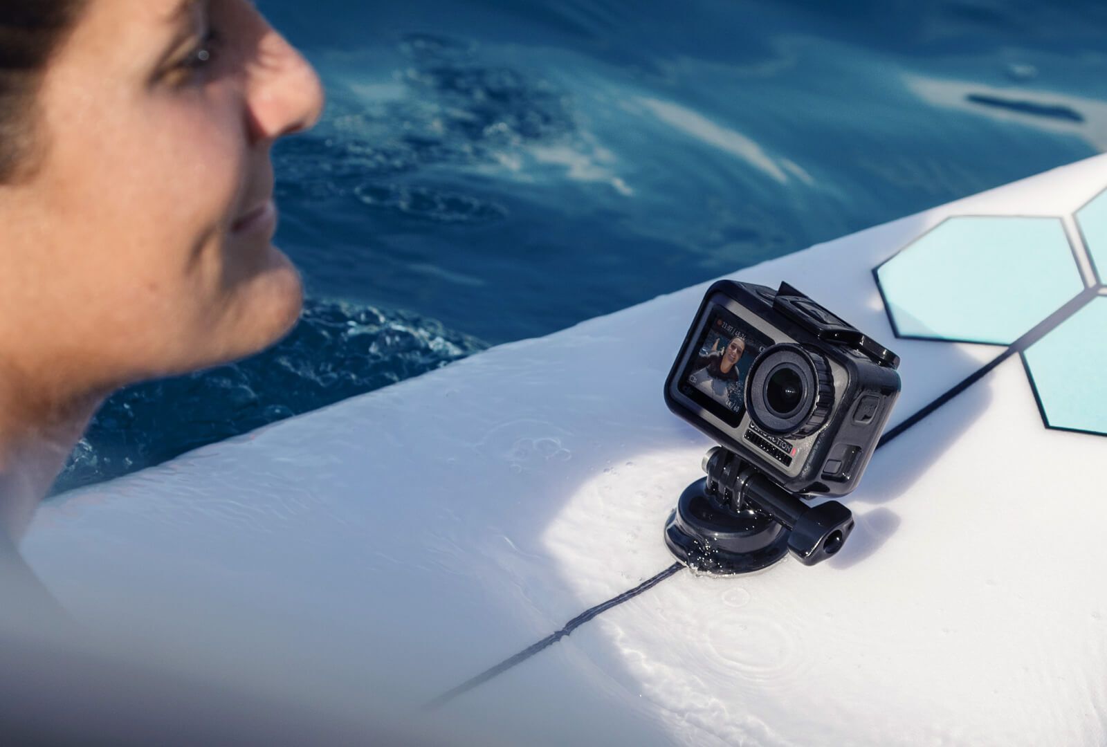 DJI Osmo Action - Cam�ra de poche - fixable - 4K / 60 pi/s - 12.0 MP - Wi-Fi, Bluetooth - sous-marin jusqu'� 11 m_image_5|Rakuten