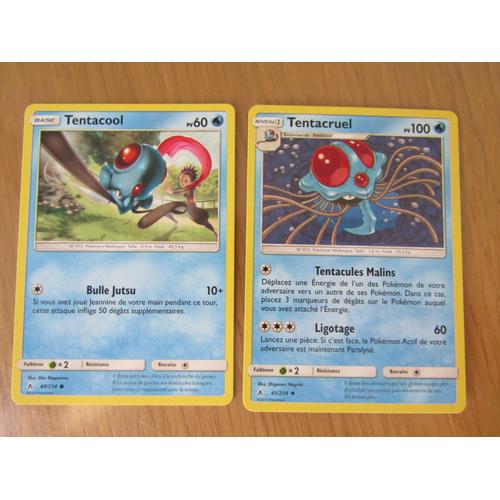 Tentacool 40/214 + Tentacruel 41/214 - Alliance Infaillible