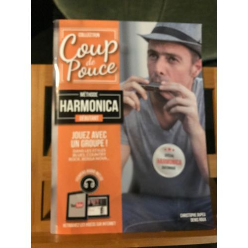 Denis Roux Christophe Dupeu Méthode Harmonica Débutant Collection Coup De Pouce