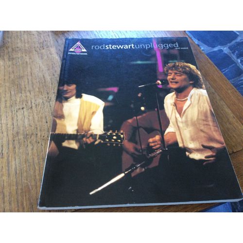 Rod. Stewart Unplugged ( Livre Partitions Paroles Et Musiques 128 Pages)