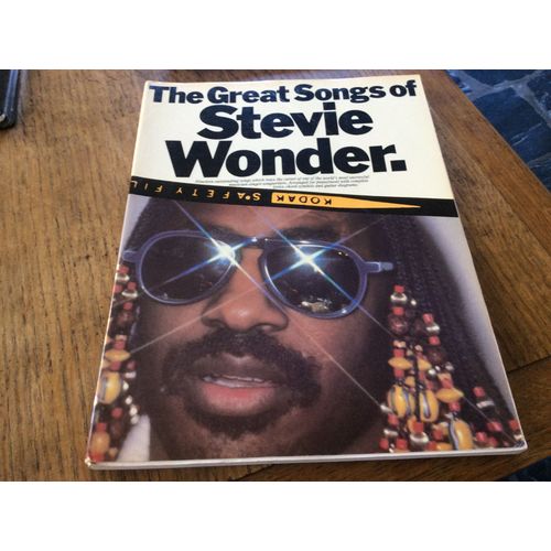 The Great Songs Of. Stevie Wonder. ( Livre Partitions Paroles Et Musiques Tablatures 79 Pages)
