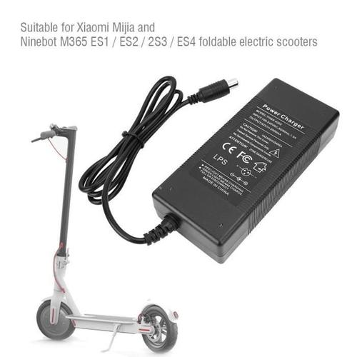 Chargeur De Batterie Adaptateur De Trottinette Scooter Électrique 42v 2a Pour Xiaomi 220v (Prise Ue)