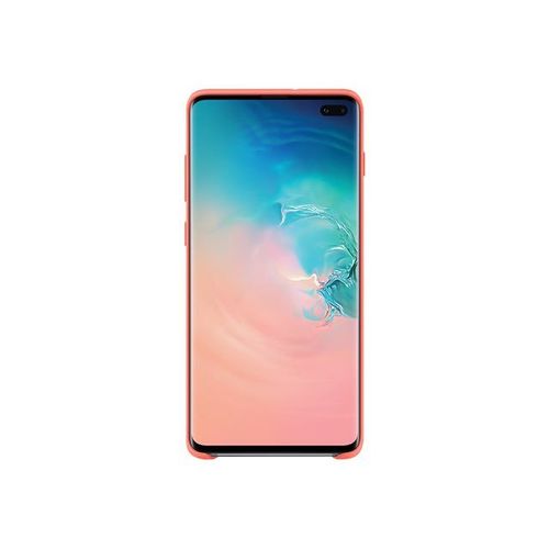 Samsung Silicone Cover Ef-Pg975 - Coque De Protection Pour Téléphone Portable - Silicone - Rose - Pour Galaxy S10+, S10+ (Unlocked)