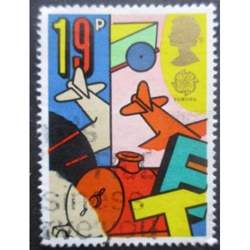 Royaume-Uni N°1380 Europa Oblitéré