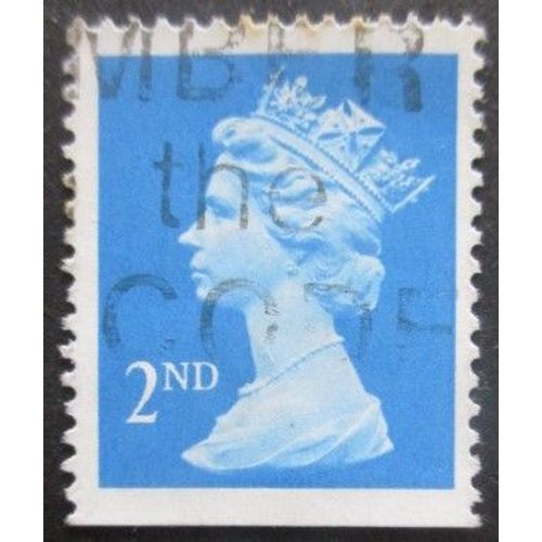 Royaume-Uni N°1392a Non Dentelé En Bas Oblitéré