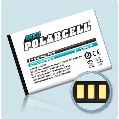 Batterie Li-Ion 3.7v 1000 Mah Haut De Gamme Pour Smartphone Et Mobile Samsung Xplorer (Gt-B2100) De Marque Polarcell®