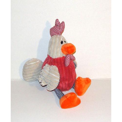 Peluche Poule fermière