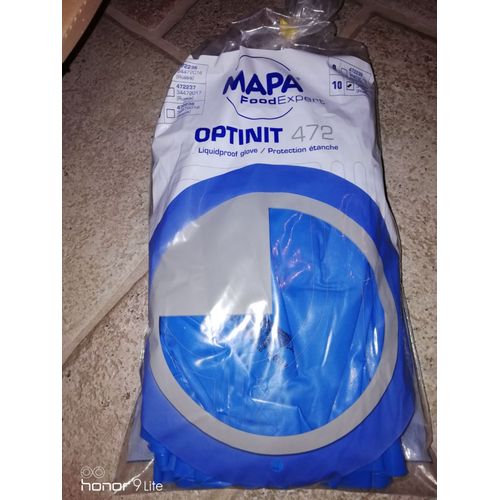 10 gants MAPA nitrile T10 optinit 472