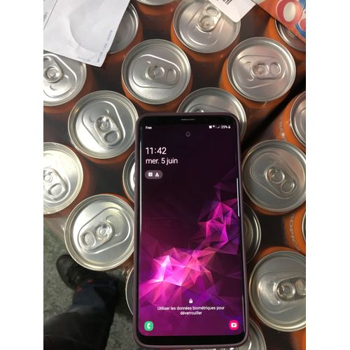 Samsung Galaxy S9 64 Go Rouge Bordeaux