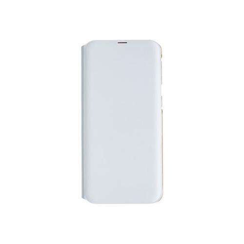 Samsung Wallet Cover Ef-Wa405 - Étui À Rabat Pour Téléphone Portable - Blanc - Pour Galaxy A40, A40 Enterprise Edition