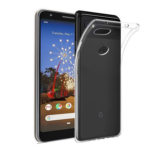 Coque Google Pixel 3a Souple Transparente Flexible Bumper En Gel Tpu Silicone Invisible Antichoc - Accessoires Pochette Case Pixel 3a