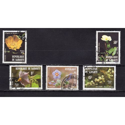 Timbres-Poste De Djibouti (Fleurs De Djibouti)