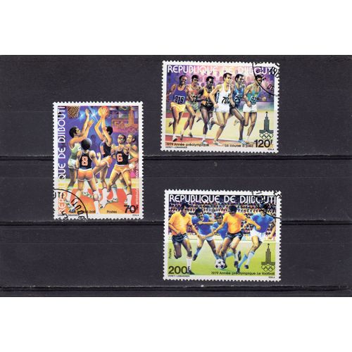 Timbres-Poste De Djibouti (Année Préolympique)